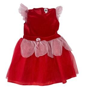 Peppa Pig Red Velvet Feel Tutu Classic Toddler 3T Costume Dress